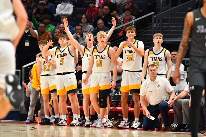 Lutheran East vs Ottawa-Glandorf boys basketball state championship Ben Jackson25